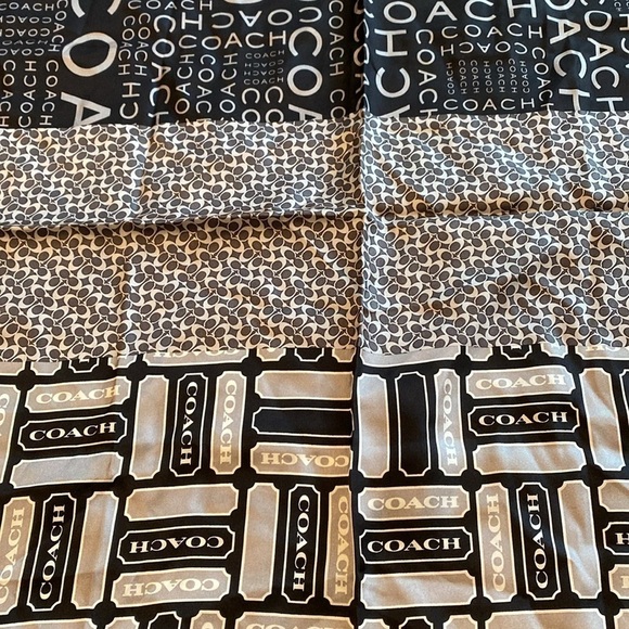 Coach Silk Scarves in Like New Condition - Picture 3 of 7